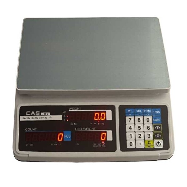 CAS PR-30C Sayım Terazisi 30 KG 1 GR