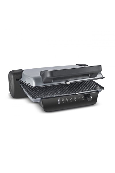 Karaca Crust Grill Toast 6 Dilim Antrasit Izgara ve Tost Makinesi