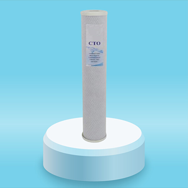 Sulook 20 Inç Bina - Daire- Şebeke Girişi Su Arıtma Filtre Seti Gac-Cto 1 Mic. Filtre