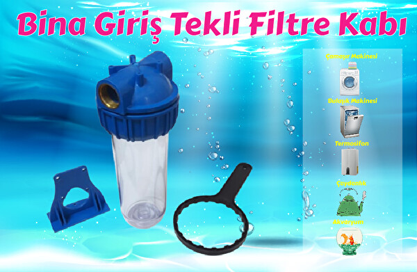 Sulook Daire-Ev-Şebeke Girişi Su Arıtma Kabı