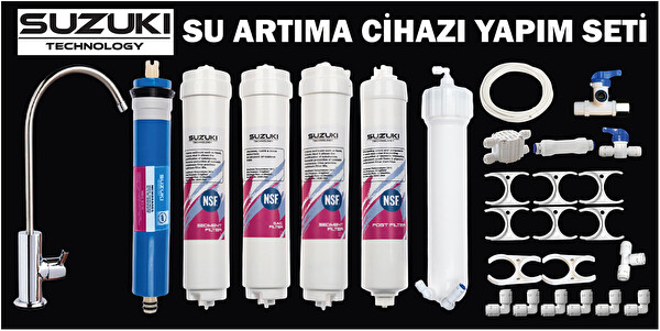 Sulook Su Arıtma Cihazı Kolay Yapım Seti Su Arıtma Cihazı Komple Set
