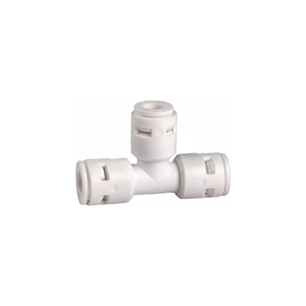 Sulook Su Arıtma Cihazı Için Üç Tarafı Quick Geçmeli T Dirsek Fitting