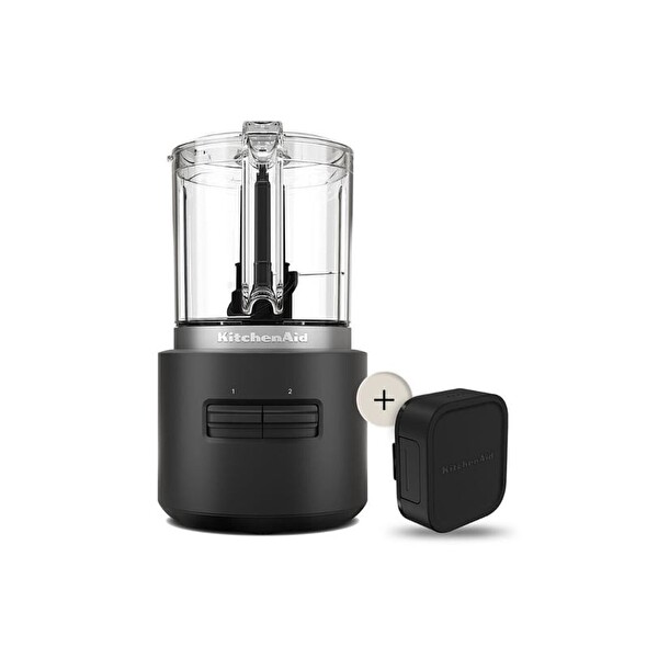 KitchenAid Go 5KFCR531BM Kablosuz Serisi -Mini Mutfak Robotu Bataryalı