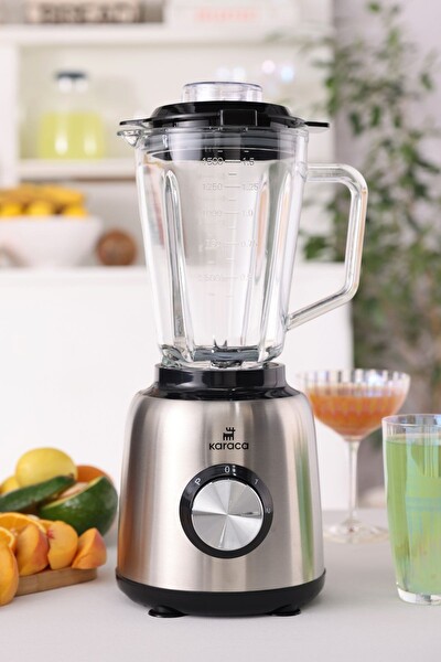 Karaca Inox 1.5 L Cam Hazneli Smoothie Blender