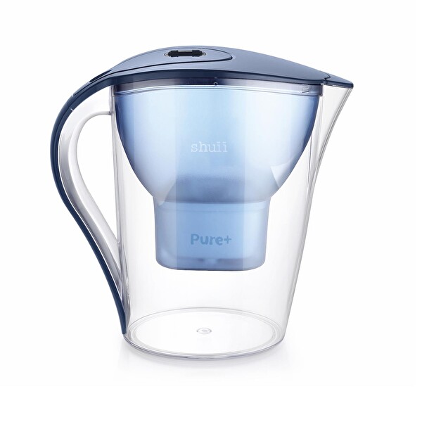 Shuii Jugg I Su Arıtma Sürahisi ve 5 Adet Filtre I Pure+ ve Maxtra+ Filtreleri ile Uyumlu