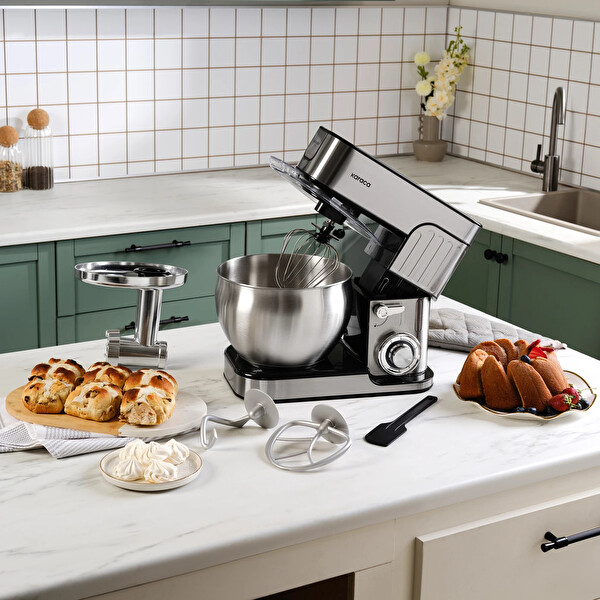 Karaca Inoxchef Pro Stand 1300W 7 L Mikser