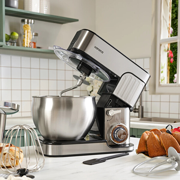 Karaca Inoxchef Pro Stand 1300W 7 L Mikser