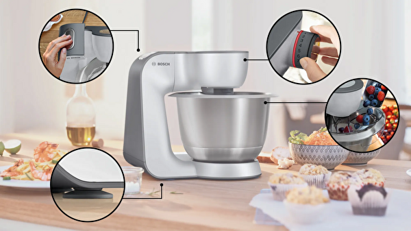 Bosch Serie 4 MUM58359 1000 W 3.9 L Mutfak Şefi