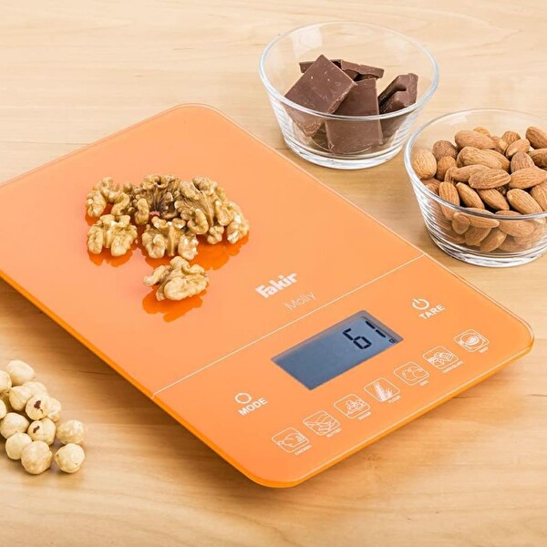 Fakir Molly Dijıtal Mutfak Tartısı - Turuncu