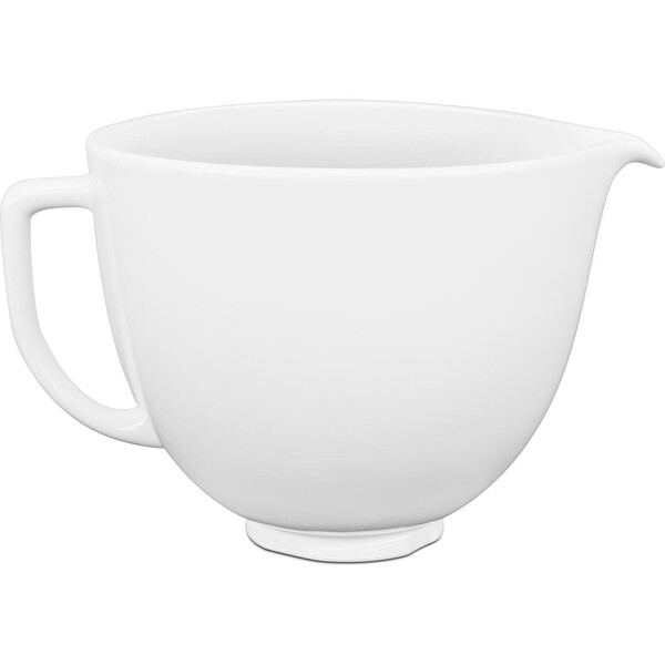 KitchenAid 4.3 L ve 4.8 L Stand Mikser İçin Seramik Kase - 5KSM2CB5LW