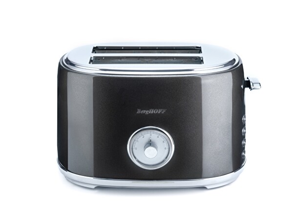 Berghoff GEM METALLIC Gri İki Dilim Ekmek Kızartma Makinesi