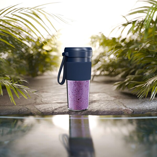 House Pratik HP77 Şarjlı Kişisel Blender 60W Navy