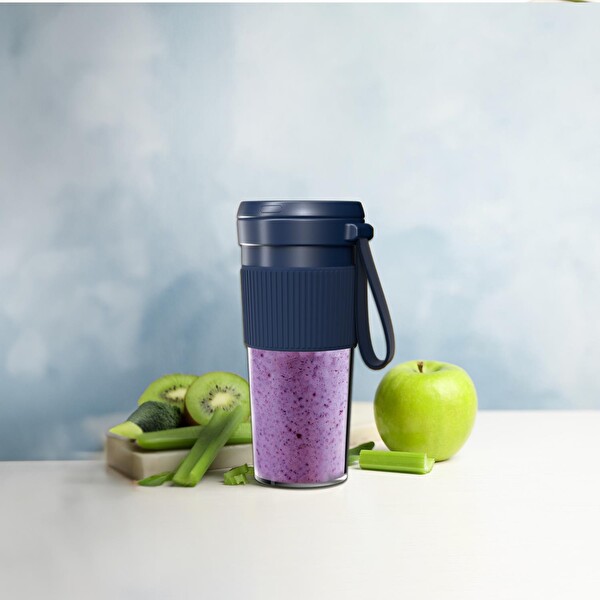 House Pratik HP77 Şarjlı Kişisel Blender 60W Navy
