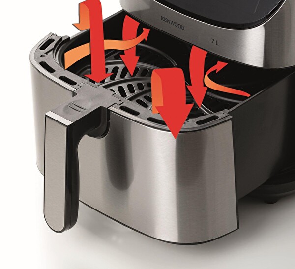 Kenwood HFM80.000SS XXXL 7 L Airfryer Inox