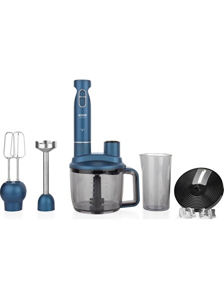 Schafer Chef Blend Mega 1500 W Blender Seti Mavi