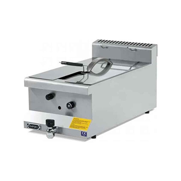 Empero EMP.PLS.7FG010 S Gazlı Fritöz 12 Litre   Doğalgazlı