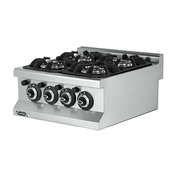 Empero EMP.6KG020 Doğalgazlı 4 Brülörlü Gazlı Ocak
