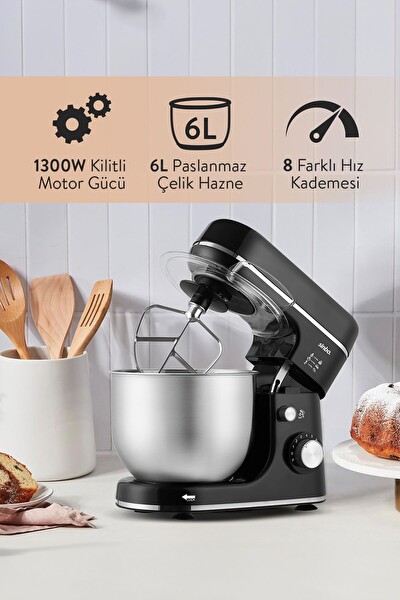 Sinbo SMX-2769 3in1 1300 W 6 L Hamur Yoğurma Makinesi