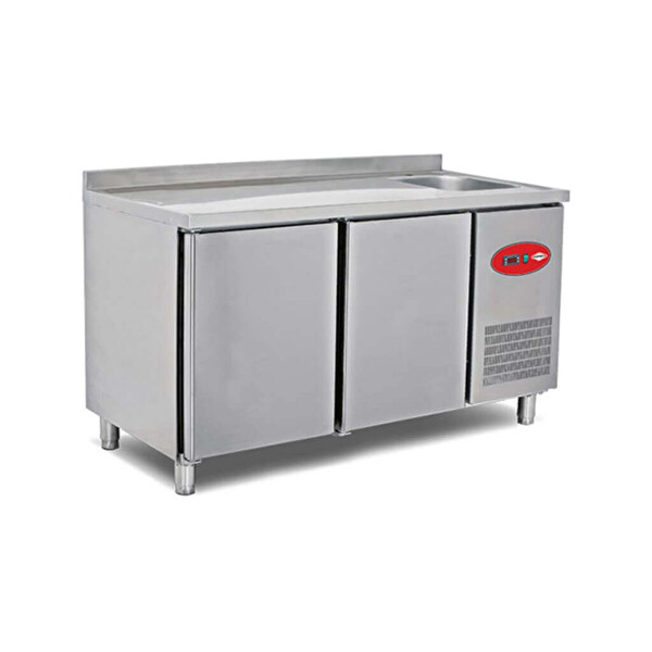 Empero EMP.200.70.01-EV Evyeli Tezgah Tipi Buzdolabı (Fanlı)-3 Kapılı-200x70x85 CM