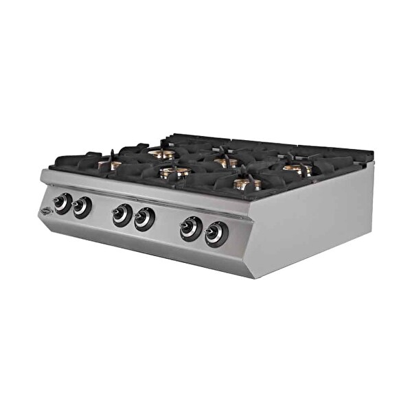 Empero EMP.PLS.7KG030 Gazlı Ocak 6 Brülörlü   Doğalgazlı