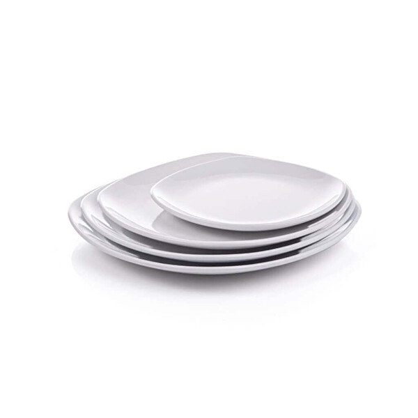 Gmb Nazen K-54 Termoset Kırılmaz-29 CM Square servis tabağı 25 Adet