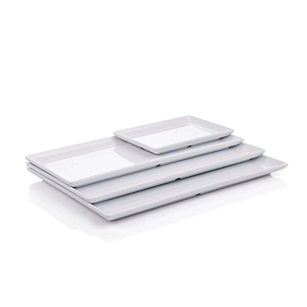 Gmb Nazen AB-28 Termoset Kırılmaz-Elegant Baton Tabak 2-16x35 CM 45 Adet