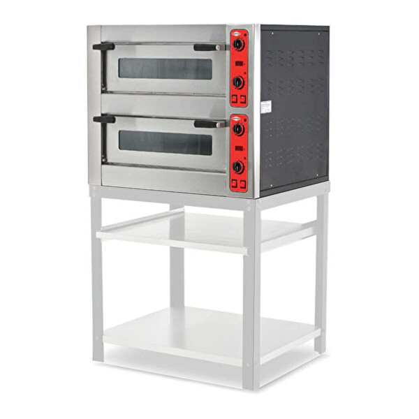 Empero EMP.5+5 Pizza Fırını - Çift Katlı - Elektrikli - (4+4) x 30 CM Pizza Kapasiteli
