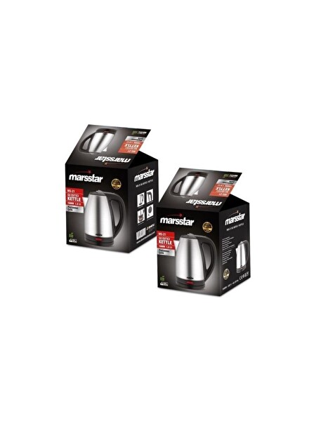 Marsstar Ms-21 Çelik Su Isıtıcı Kettle