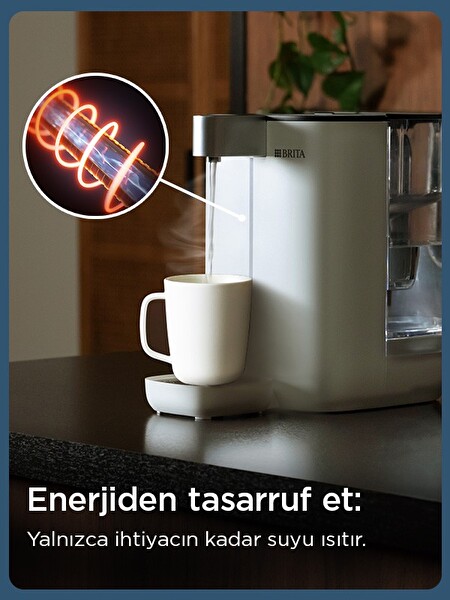 Brita Cube Tezgah Üstü Su Arıtma Cihazı Siyah 4 L