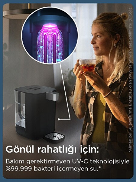 Brita Cube Tezgah Üstü Su Arıtma Cihazı Siyah 4 L