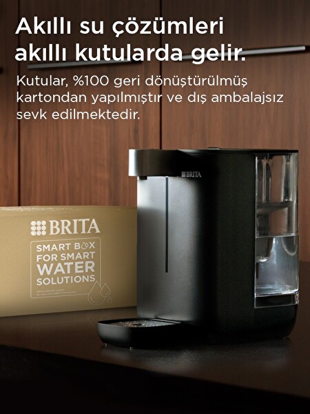Brita Cube Tezgah Üstü Su Arıtma Cihazı Siyah 4 L