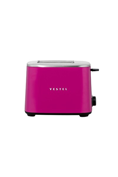 Vestel Retro Pembe Ekmek Kızartma Makinesi