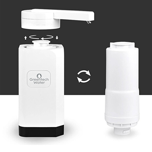 Greentech GW-C07 Water Tezgah Üstü Musluk Ucu Arıtıcı Kartuşu