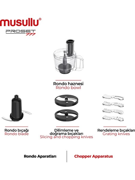 Musullu Proset MSL-3006 Stand Mikser Hamur Yoğurma Makinesi