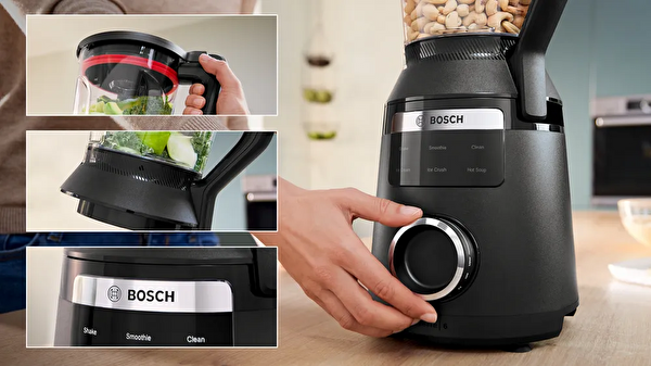 Bosch VitaPower Serie 6 MMB6654B 1800 W Blender Siyah
