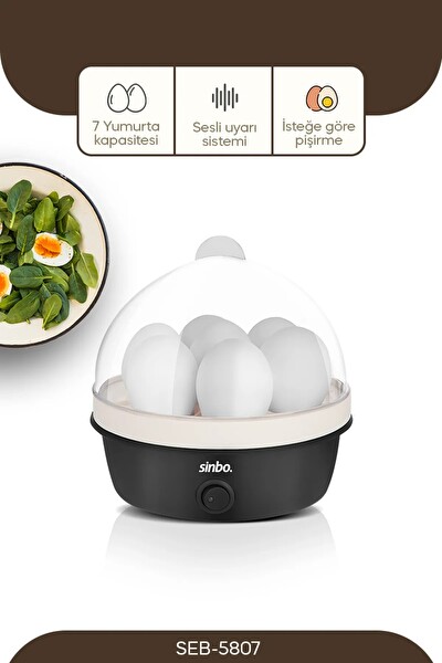 Sinbo SEB-5807 Yumurta Pişirme Haşlama Cihazı