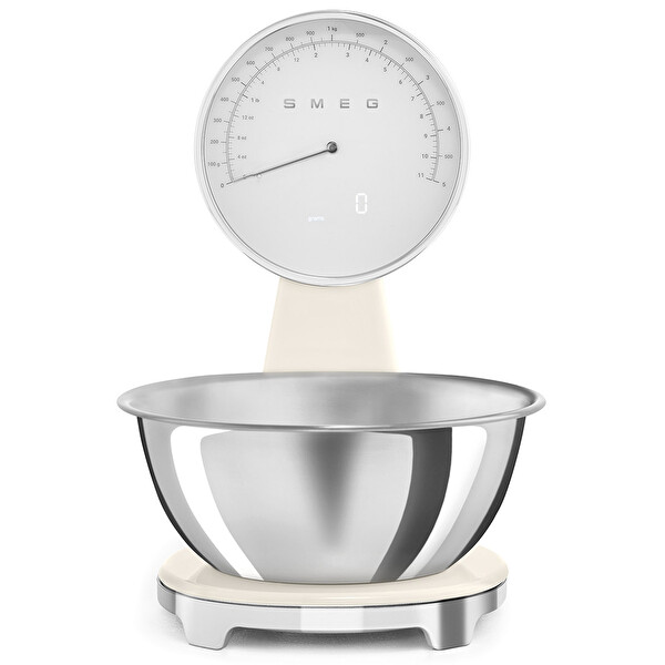 Smeg 50's Style Retro KSF01CRWW Krem Analog Mutfak Tartısı