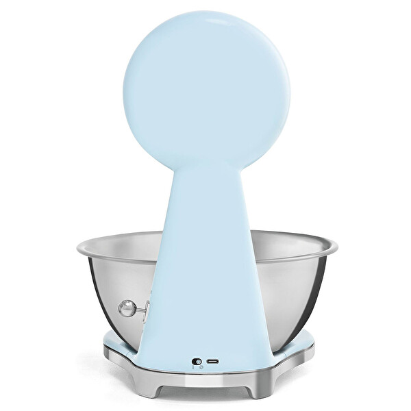 Smeg 50's Style Retro KSF01PBWW Pastel Mavi Analog Mutfak Tartısı