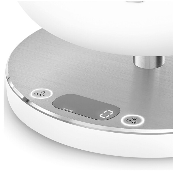 Smeg Mat Beyaz Dijital Mutfak Tartısı KSC01WHMWW