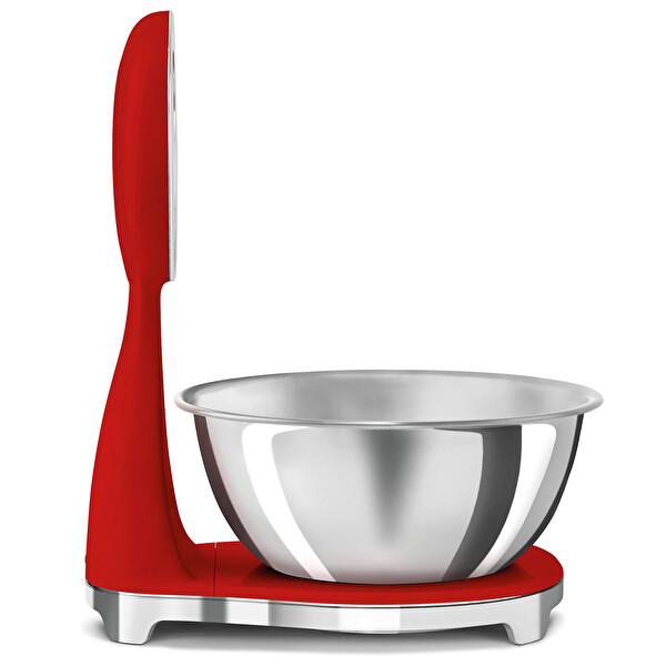 Smeg 50's Style Retro KSF01RDWW Kırmızı Analog Mutfak Tartısı