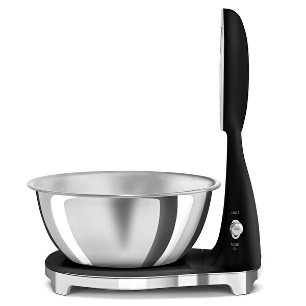 Smeg 50's Style Retro KSF01 Siyah Analog Mutfak Tartısı KSF01BLWW