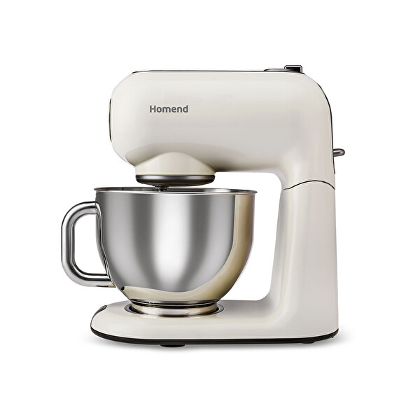 Homend Vintage Profashion 3027H Döküm Hamur Yoğurma Makinesi Krem 1500 W 5.5 L