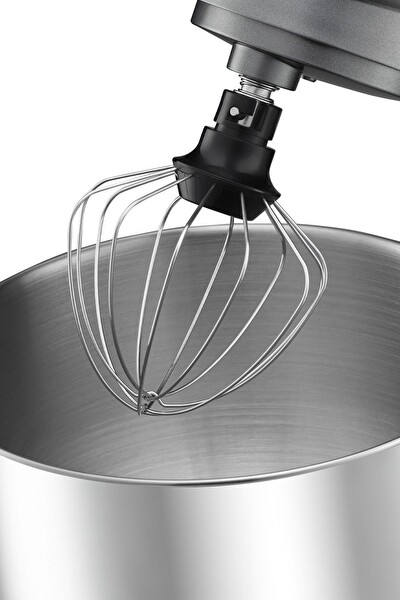 Emsan Bella Gusto Comfort 1300W 5.5L Stand Mikser Gri