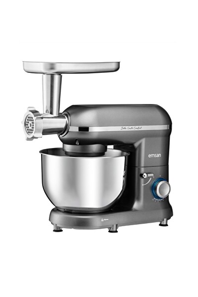 Emsan Bella Gusto Comfort 1300W 5.5L Stand Mikser Gri