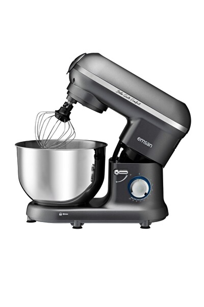 Emsan Bella Gusto Comfort 1300W 5.5L Stand Mikser Gri