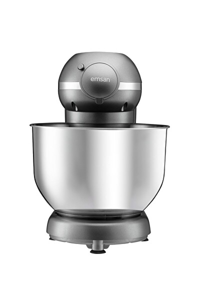 Emsan Bella Gusto Comfort 1300W 5.5L Stand Mikser Gri
