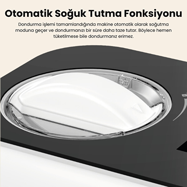 Mieco Gelato 4-in-1 Dondurma Makinesi