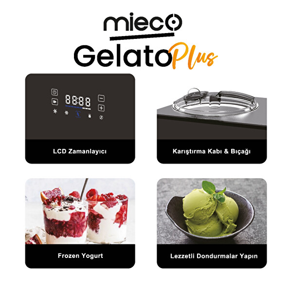 Mieco Gelato Plus Dondurma Makinesi