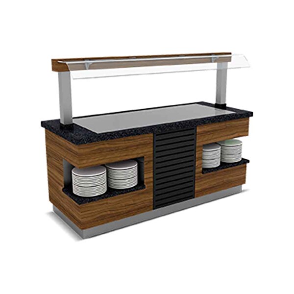 SML.P.SSU.02 Sümela Paslanmaz Soğuk Servis Ünitesi Nefeslikli 120x90x90/155 CM