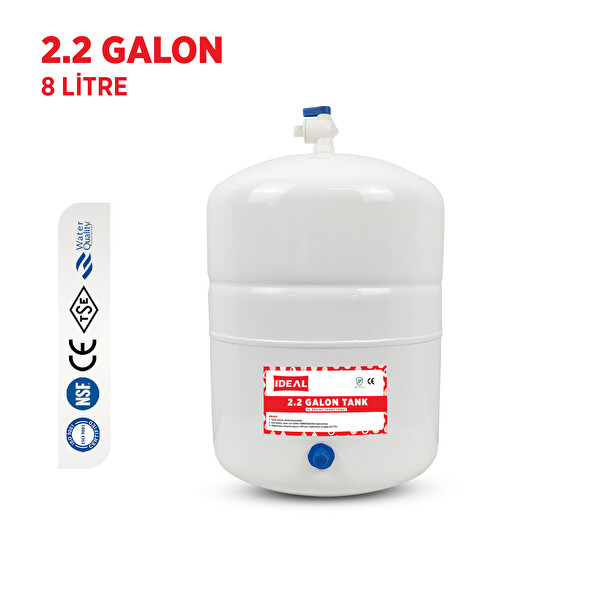 İdeal Mağaza Su Arıtma Cihazı İçin 2.2 Galon 8 Litre Su Tankı Deposu